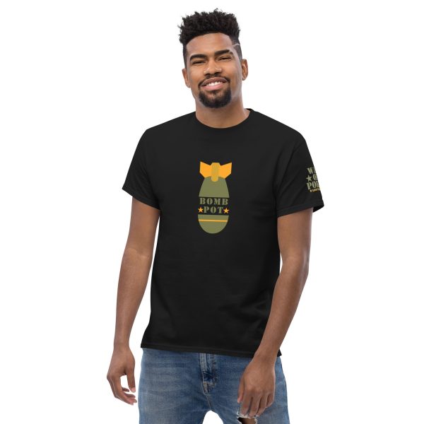 unisex-classic-tee-black-front-2-68f3d9ea66a1c.jpg Bomb Pot Tee