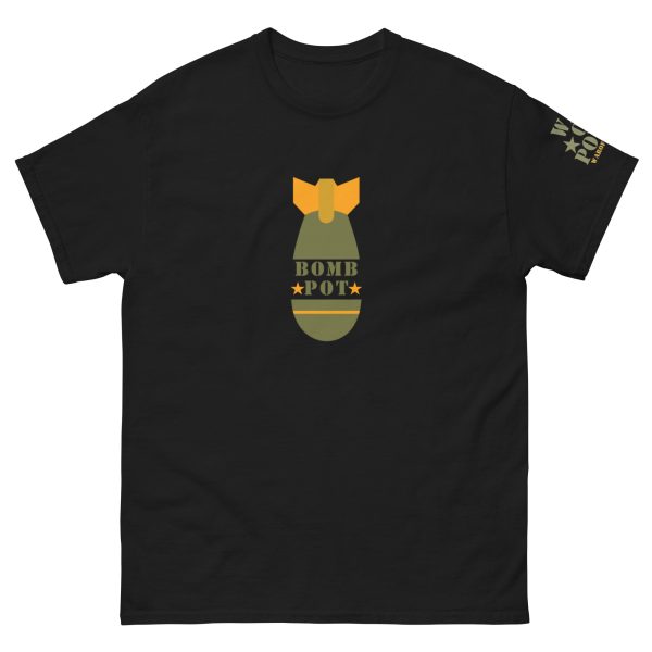 unisex-classic-tee-black-front-68f3ecdf2ba32.jpg Bomb Pot Tee