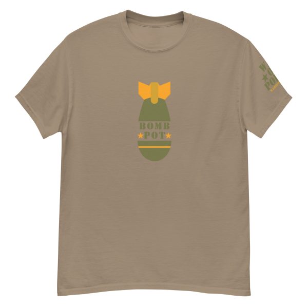 unisex-classic-tee-brown-savana-front-68f3d719d0d55.jpg Bomb Pot Tee