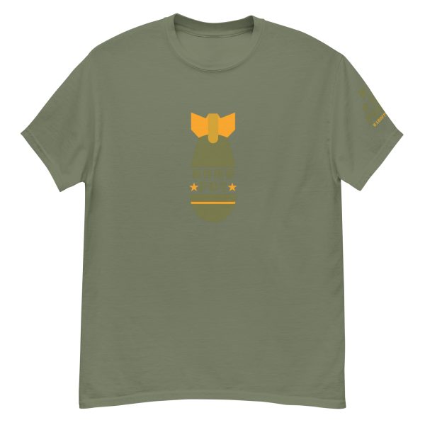 unisex-classic-tee-military-green-front-68f3d719d1052.jpg Bomb Pot Tee