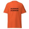 unisex-classic-tee-orange-front-68f514bdac422.jpg Runner Runner Tee