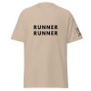 unisex-classic-tee-sand-front-68f514bdac4d8.jpg Runner Runner Tee