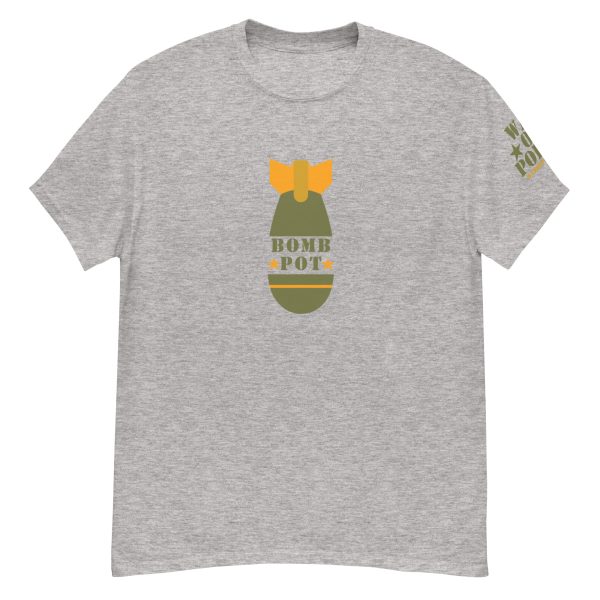 unisex-classic-tee-sport-grey-front-68f3d719d13da.jpg Bomb Pot Tee