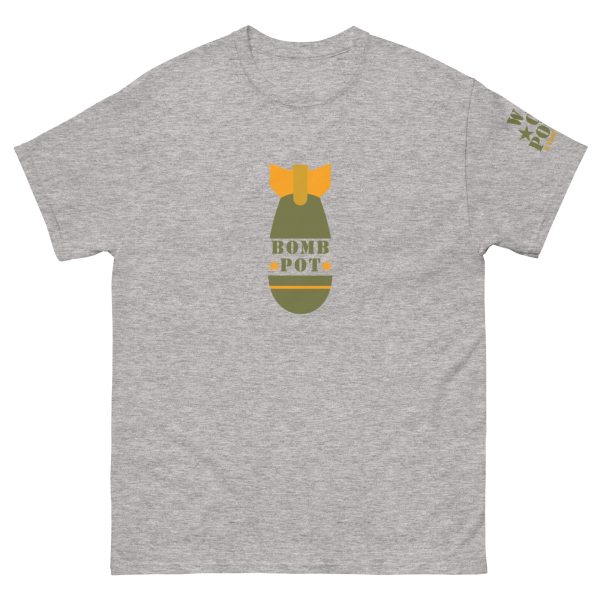 unisex-classic-tee-sport-grey-front-68f3ecdf3e8b9.jpg Bomb Pot Tee
